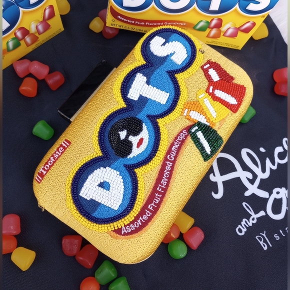 Alice + Olivia Handbags - Alice + Olivia Beaded Candy Dots Clutch Bag